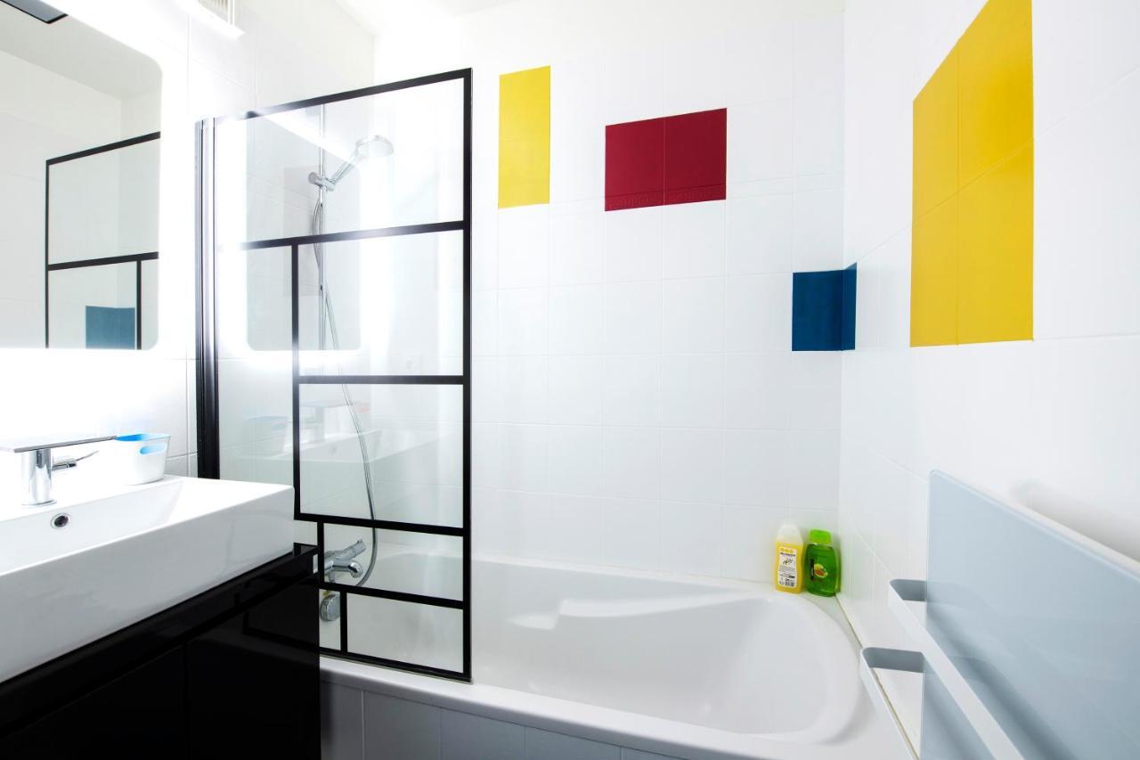 Appartement Entier - Le Mondrian - 1Ch Check-In 24H Villeurbanne Exterior foto