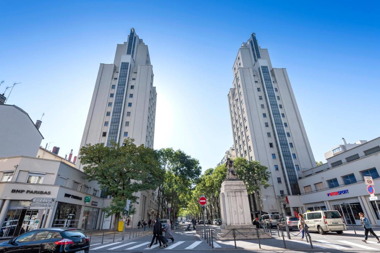 Appartement Entier - Le Mondrian - 1Ch Check-In 24H Villeurbanne Exterior foto