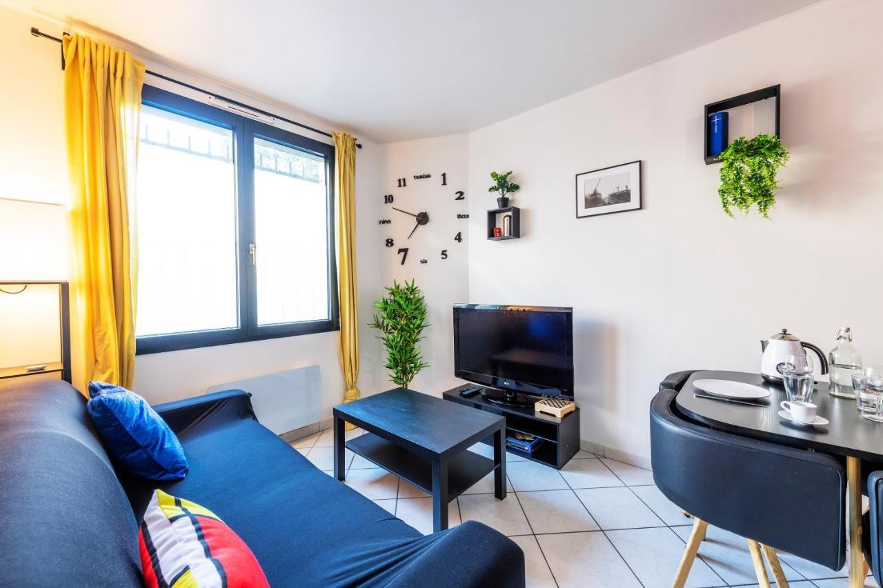 Appartement Entier - Le Mondrian - 1Ch Check-In 24H Villeurbanne Exterior foto